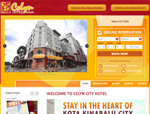 Tablet Screenshot of celyncity.com